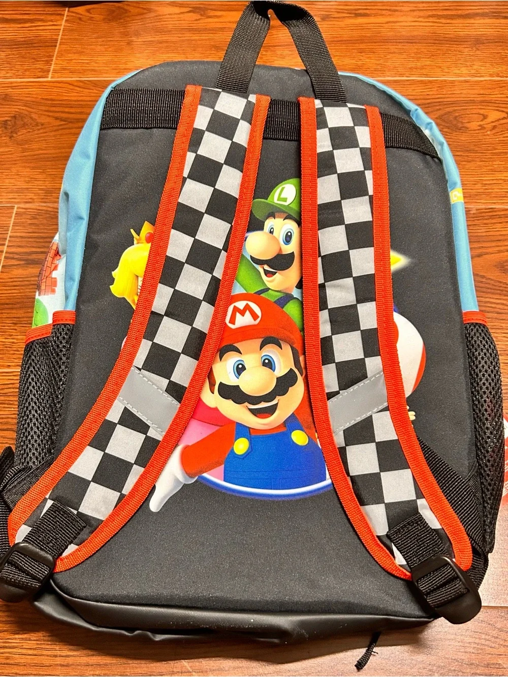 Super Mario Backpack Set with Lunch Bag, Gadget Bag, Lanyard I.D Holder